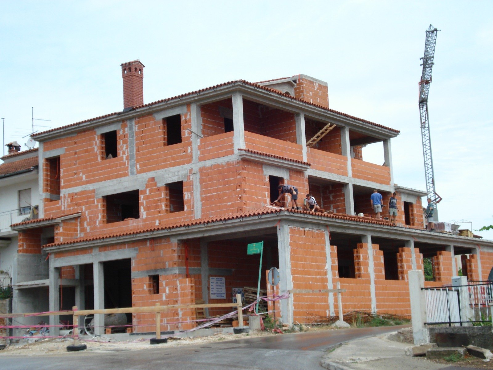 Roh-bau gradnja — Nosiva konstrukcija objekta