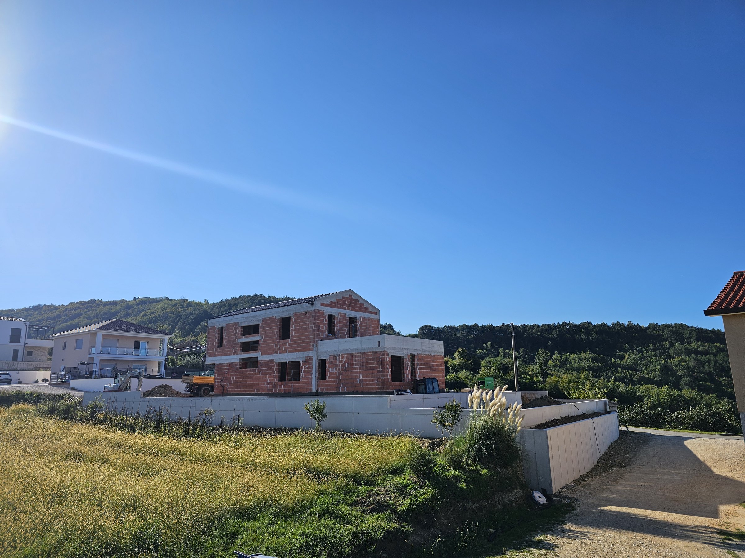Roh-bau gradnja — Završna roh-bau faza